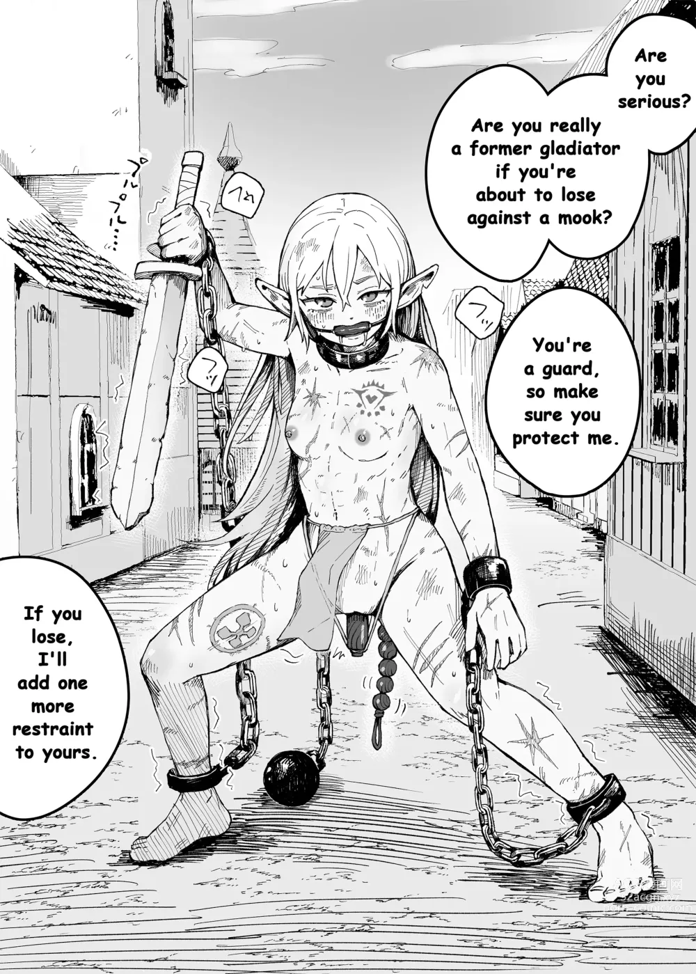 Page 3 of doujinshi How to Use Slave Gladiators