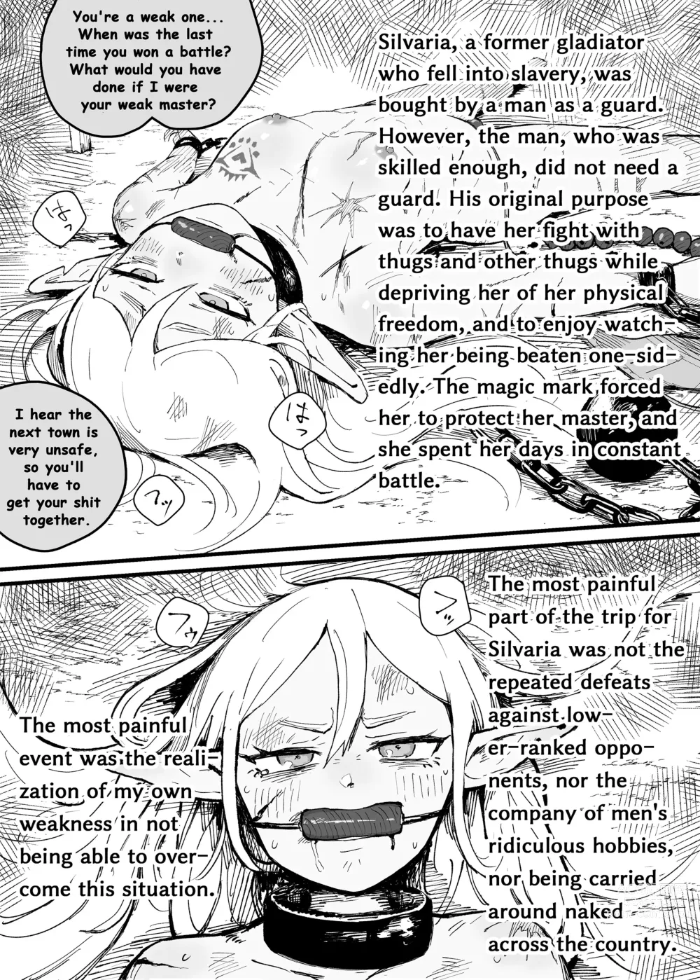 Page 4 of doujinshi How to Use Slave Gladiators