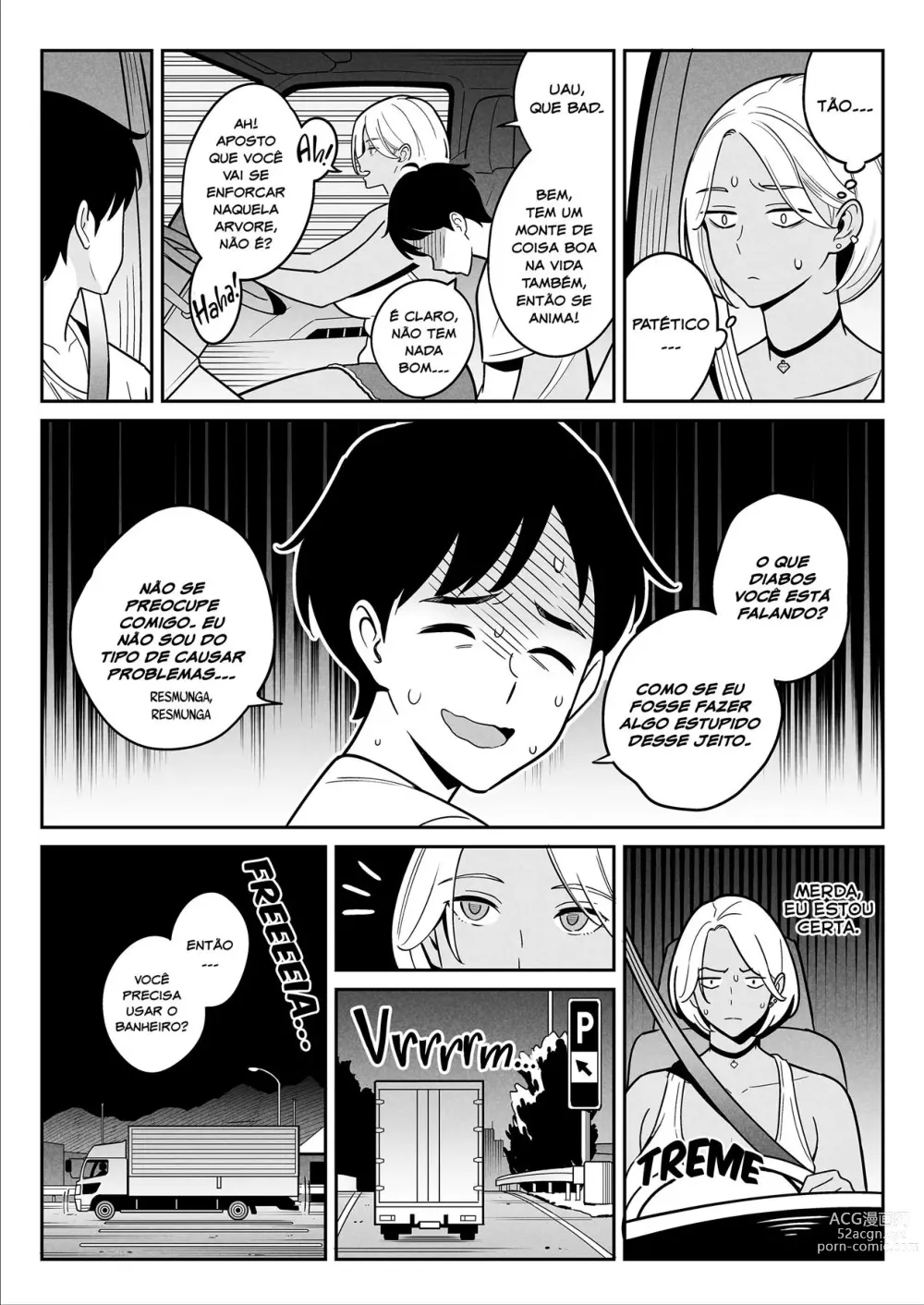 Page 11 of doujinshi Truck Girl to Iede Boy Otona e no Tabi