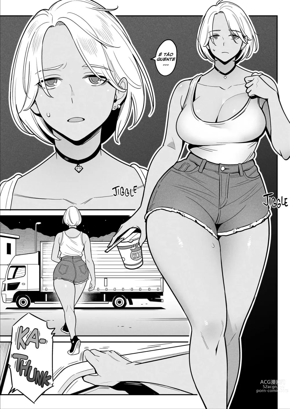 Page 5 of doujinshi Truck Girl to Iede Boy Otona e no Tabi