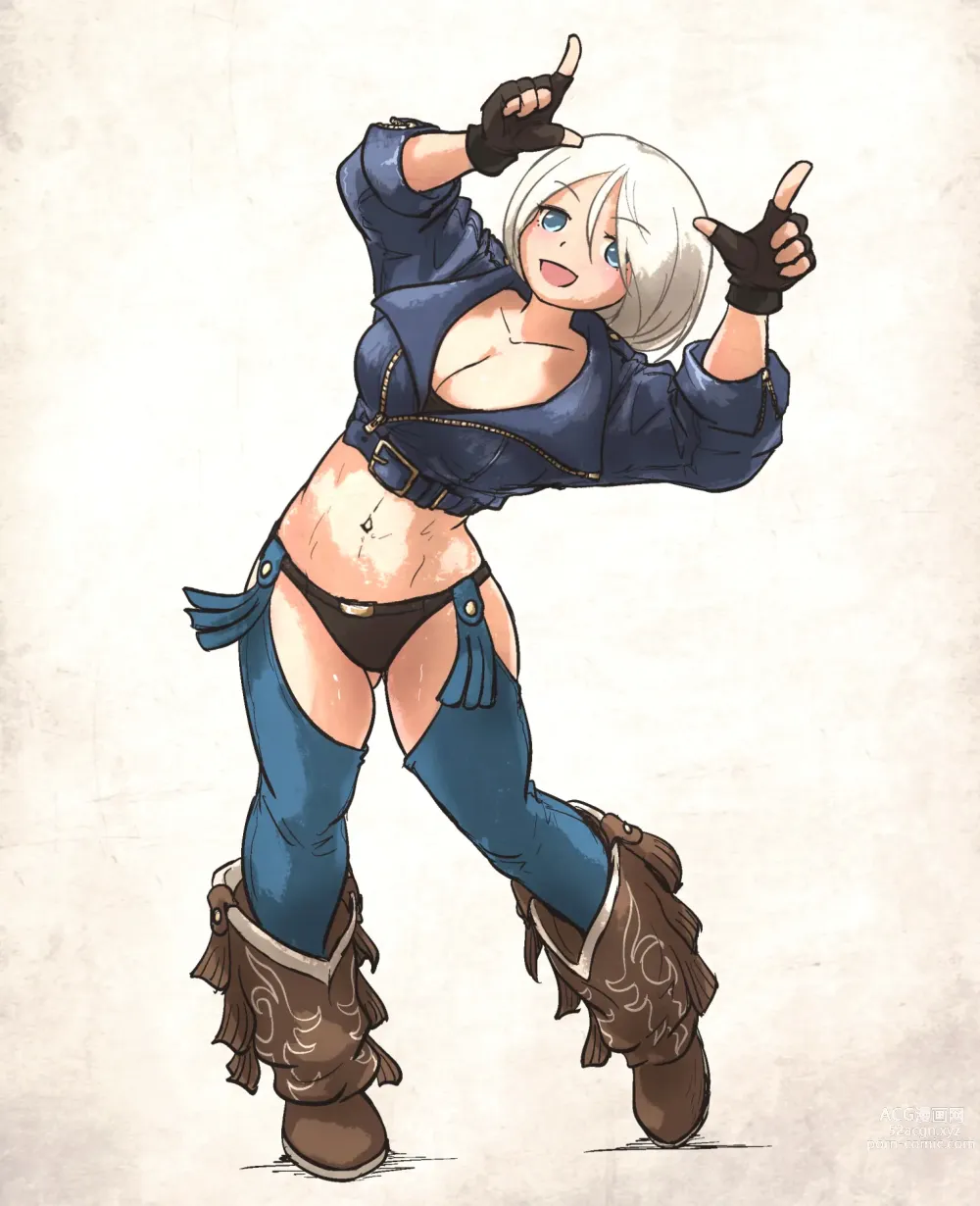 Page 173 of imageset Angel KOF Collection