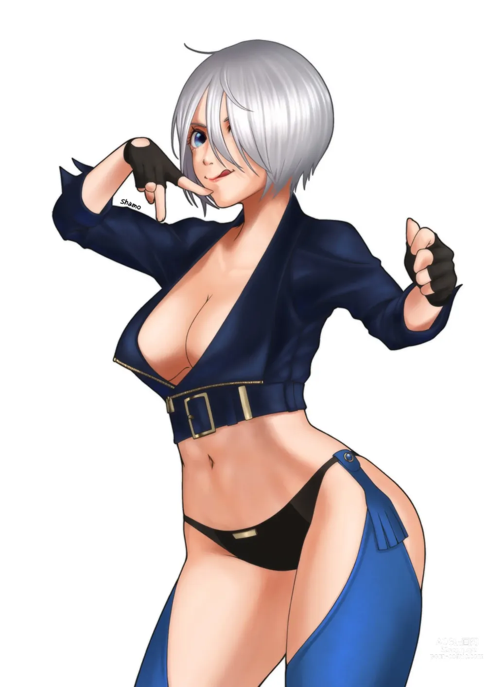 Page 176 of imageset Angel KOF Collection