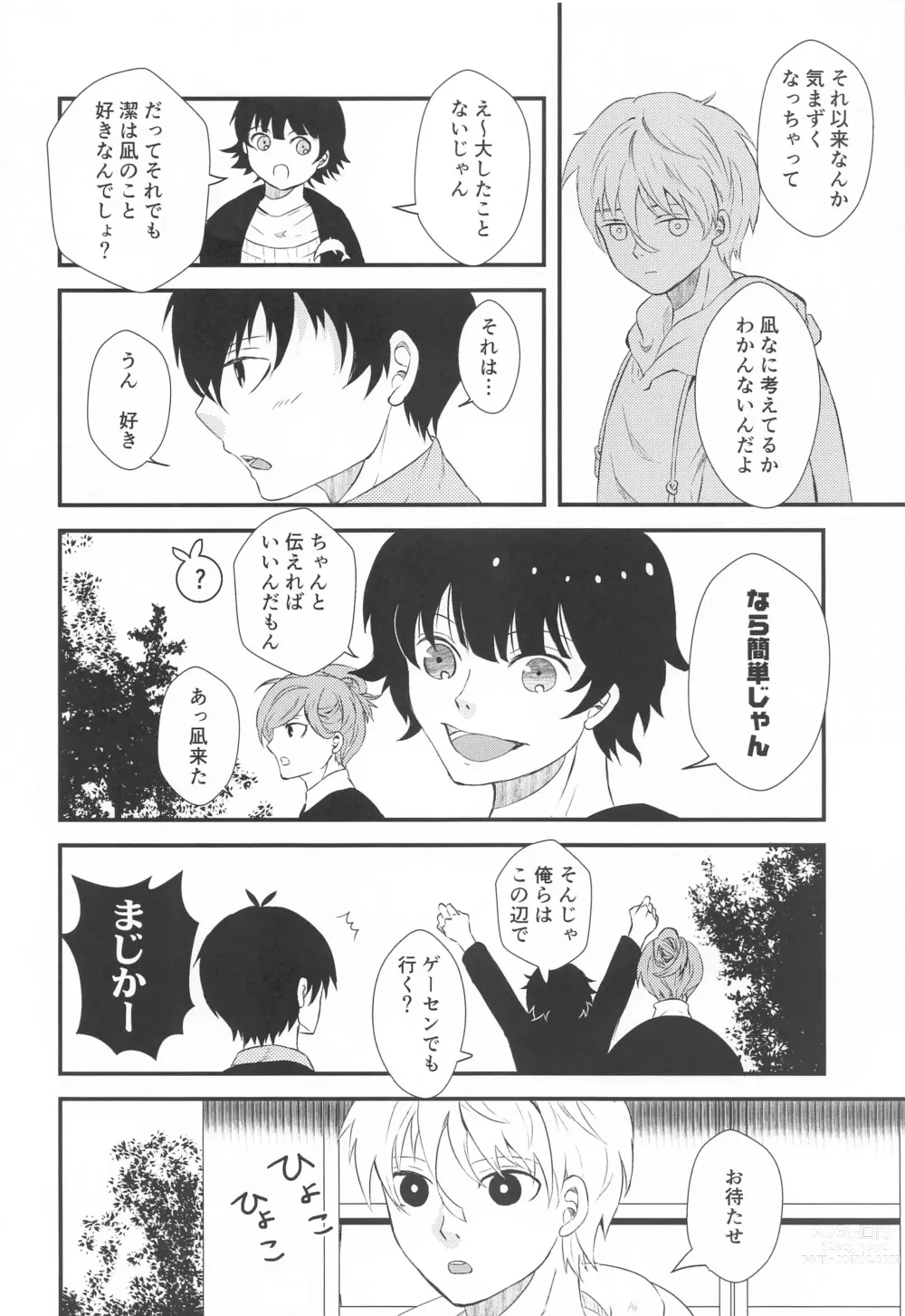 Page 6 of doujinshi Tensai to Yuuutsu