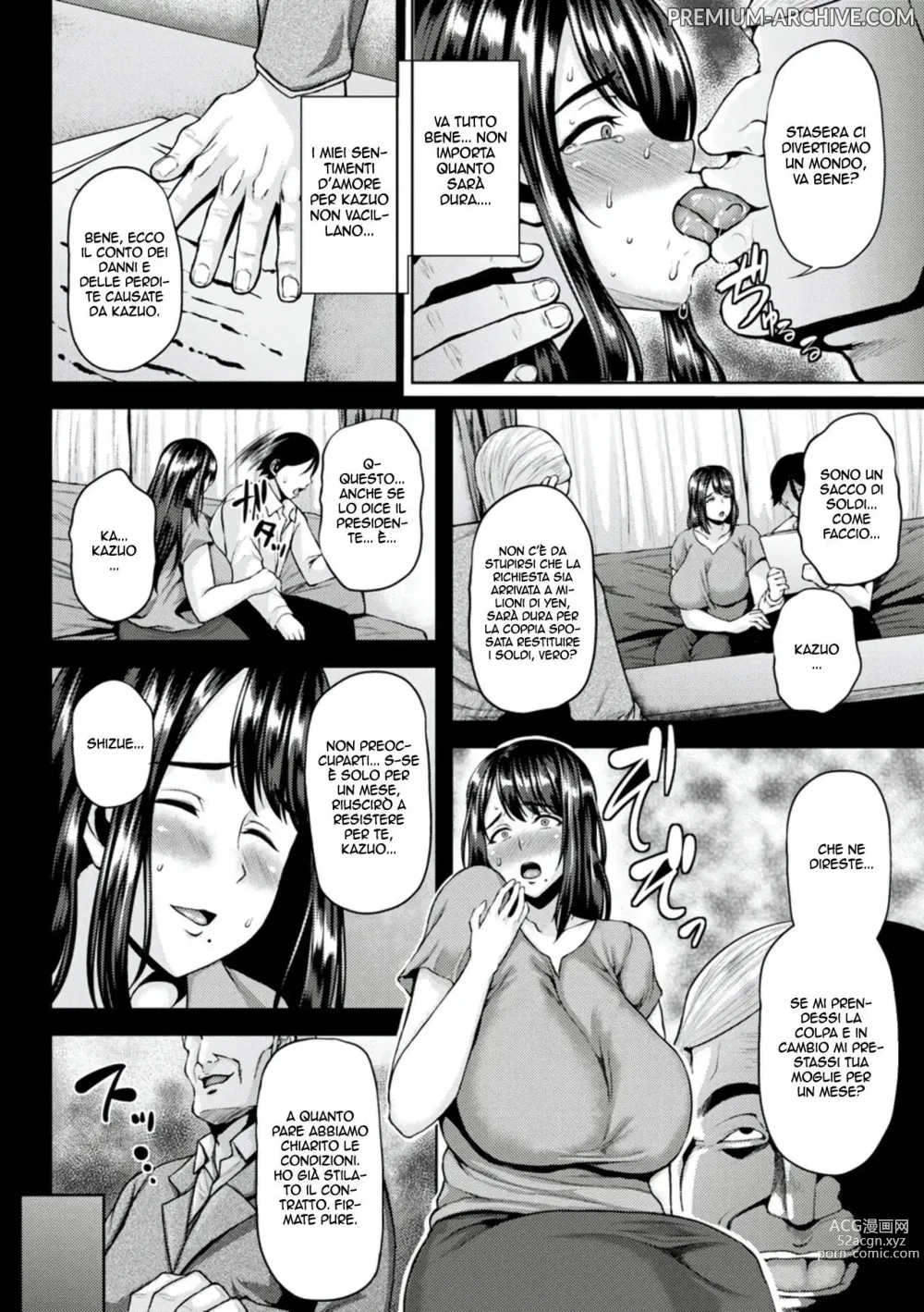 Page 2 of manga La Moglie che Vendette il suo Corpo