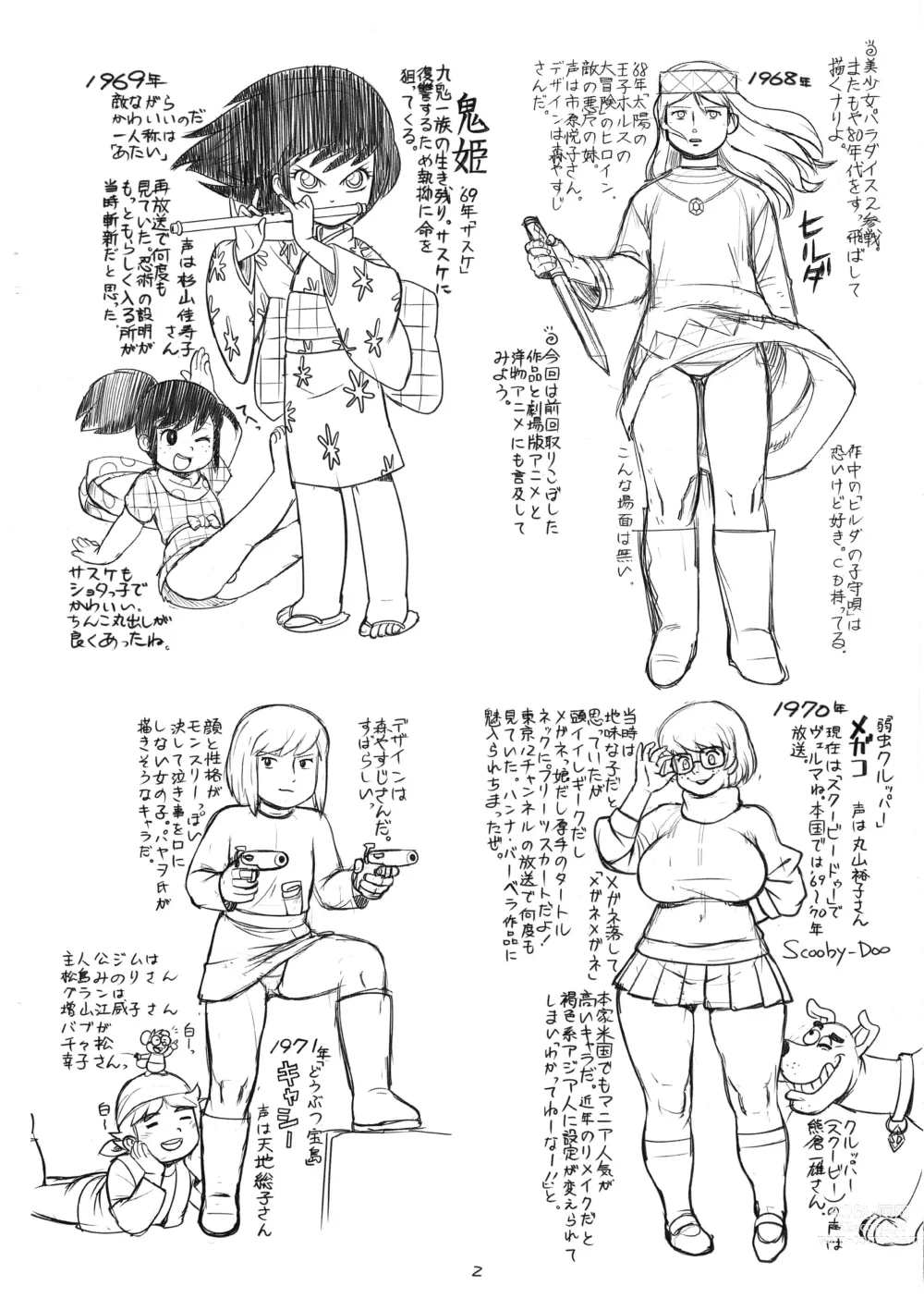 Page 2 of doujinshi Zoku Tsuioku Anime