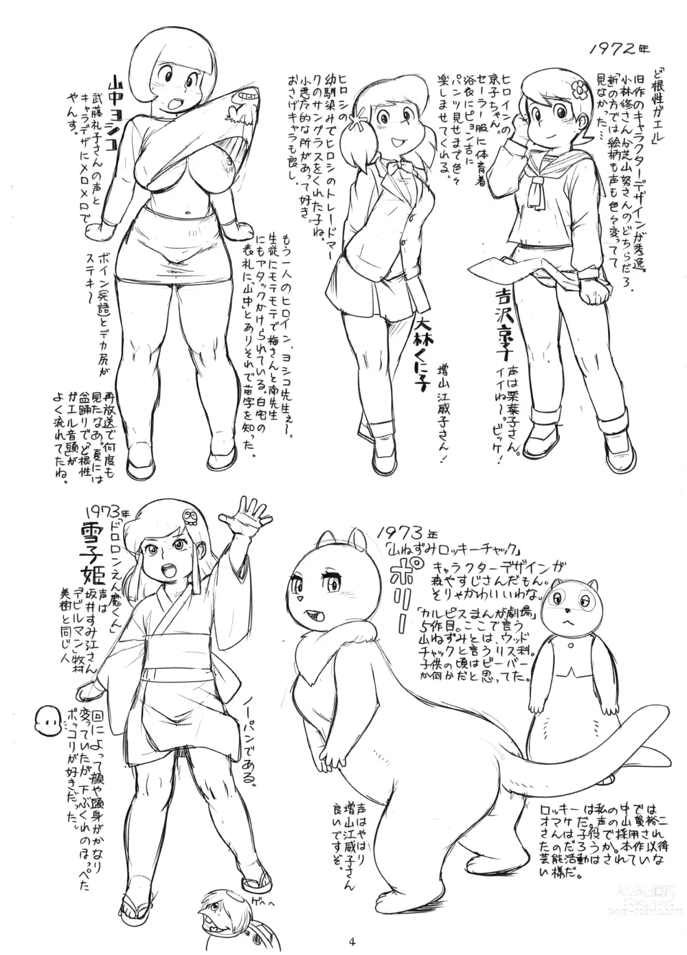 Page 4 of doujinshi Zoku Tsuioku Anime