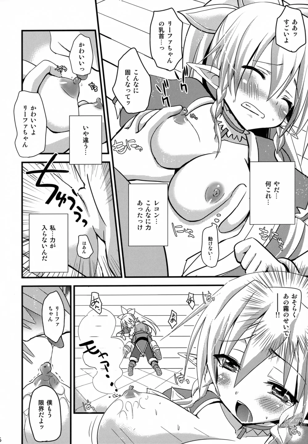 Page 5 of doujinshi Suguha Offline