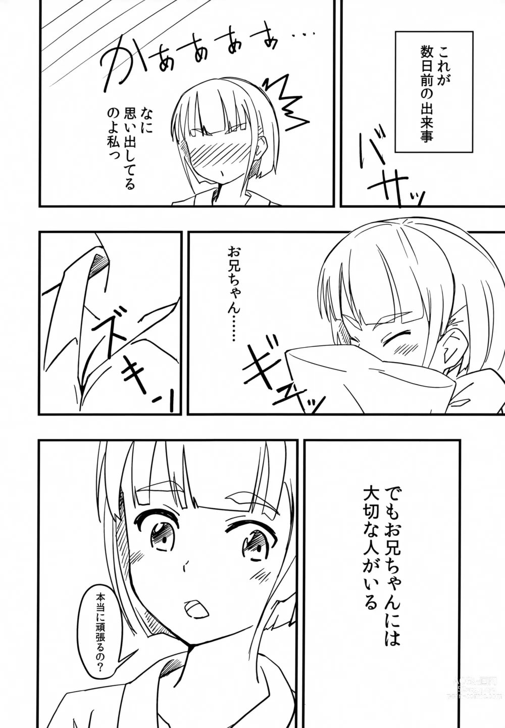 Page 3 of doujinshi Suguha no Kimochi