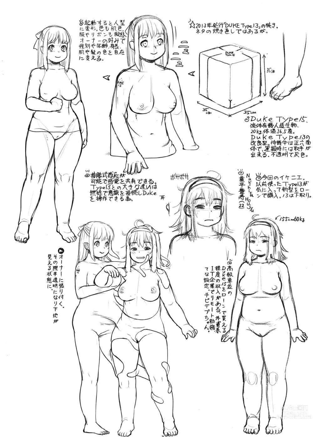Page 2 of doujinshi Duke Type 15