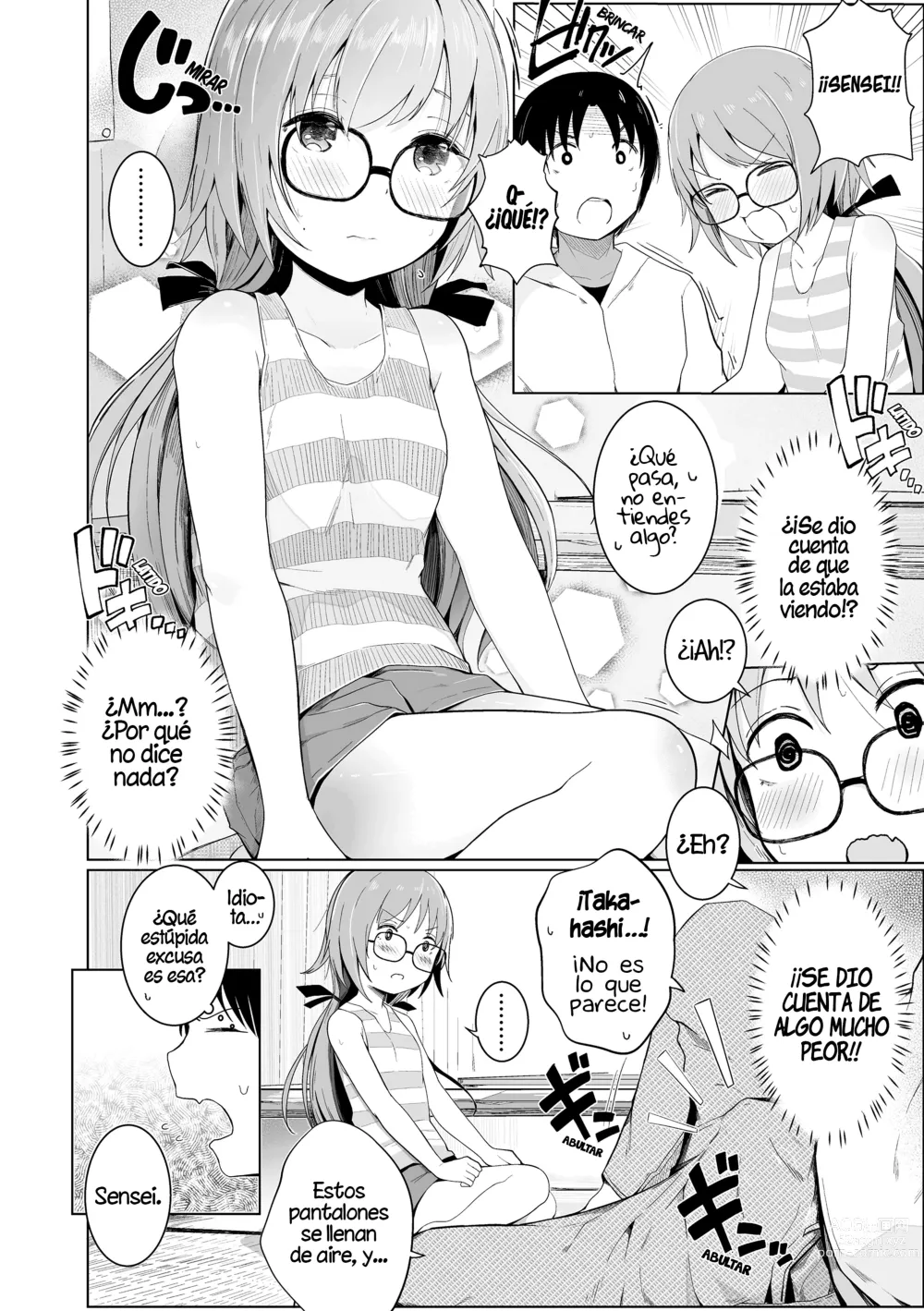 Page 4 of manga ¡Por favor, Sensei!