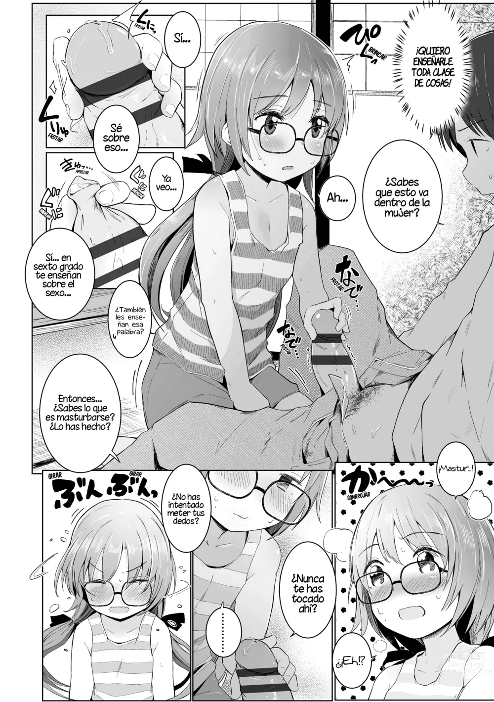 Page 8 of manga ¡Por favor, Sensei!
