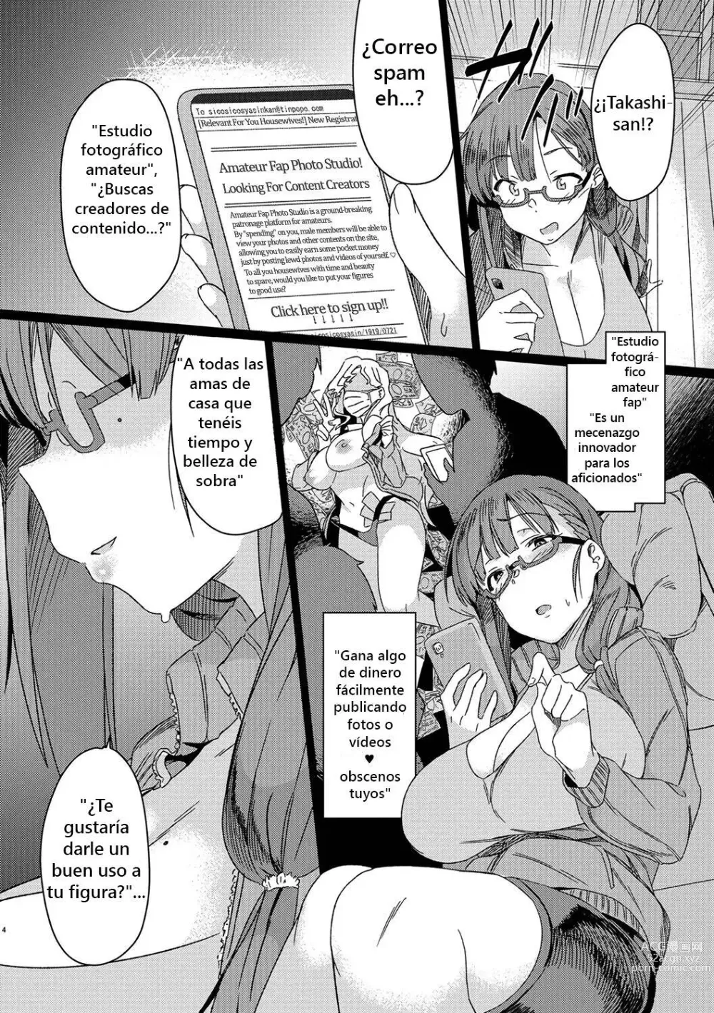 Page 4 of manga Impregnation Gacha (decensored)