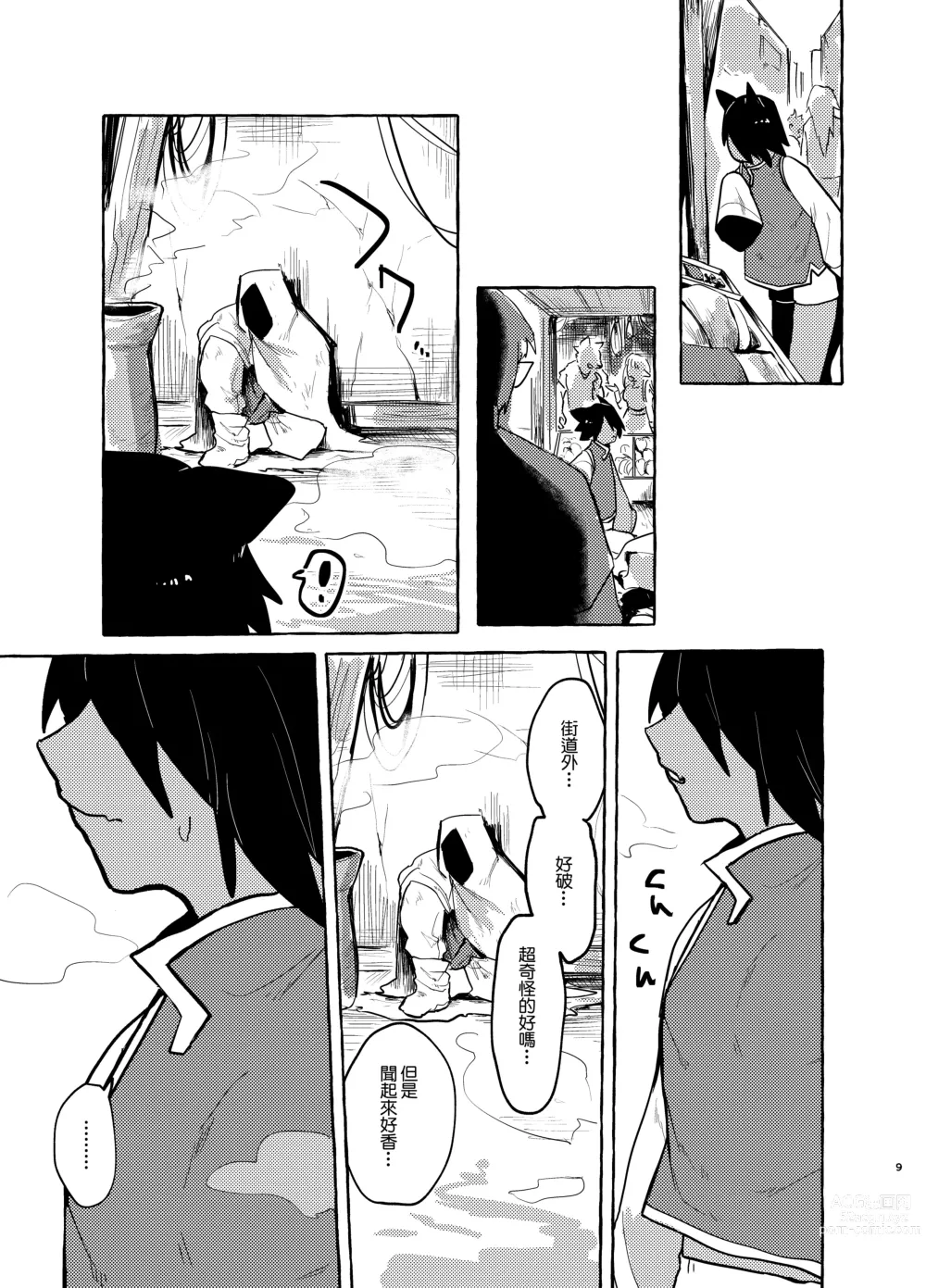 Page 8 of doujinshi Akutsuka-kun wa Are ga  Hoshii