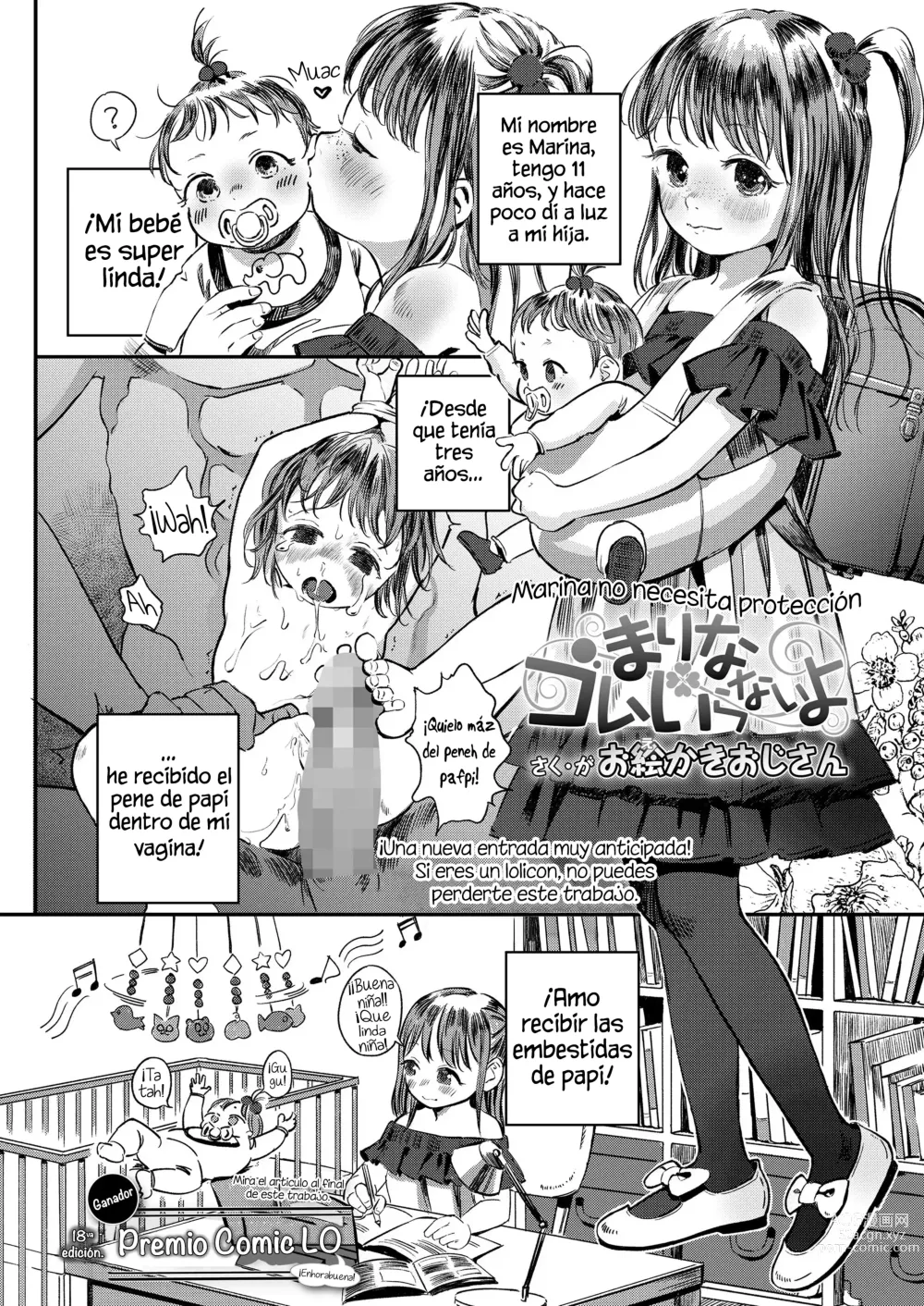 Page 2 of manga Marina no necesita protección