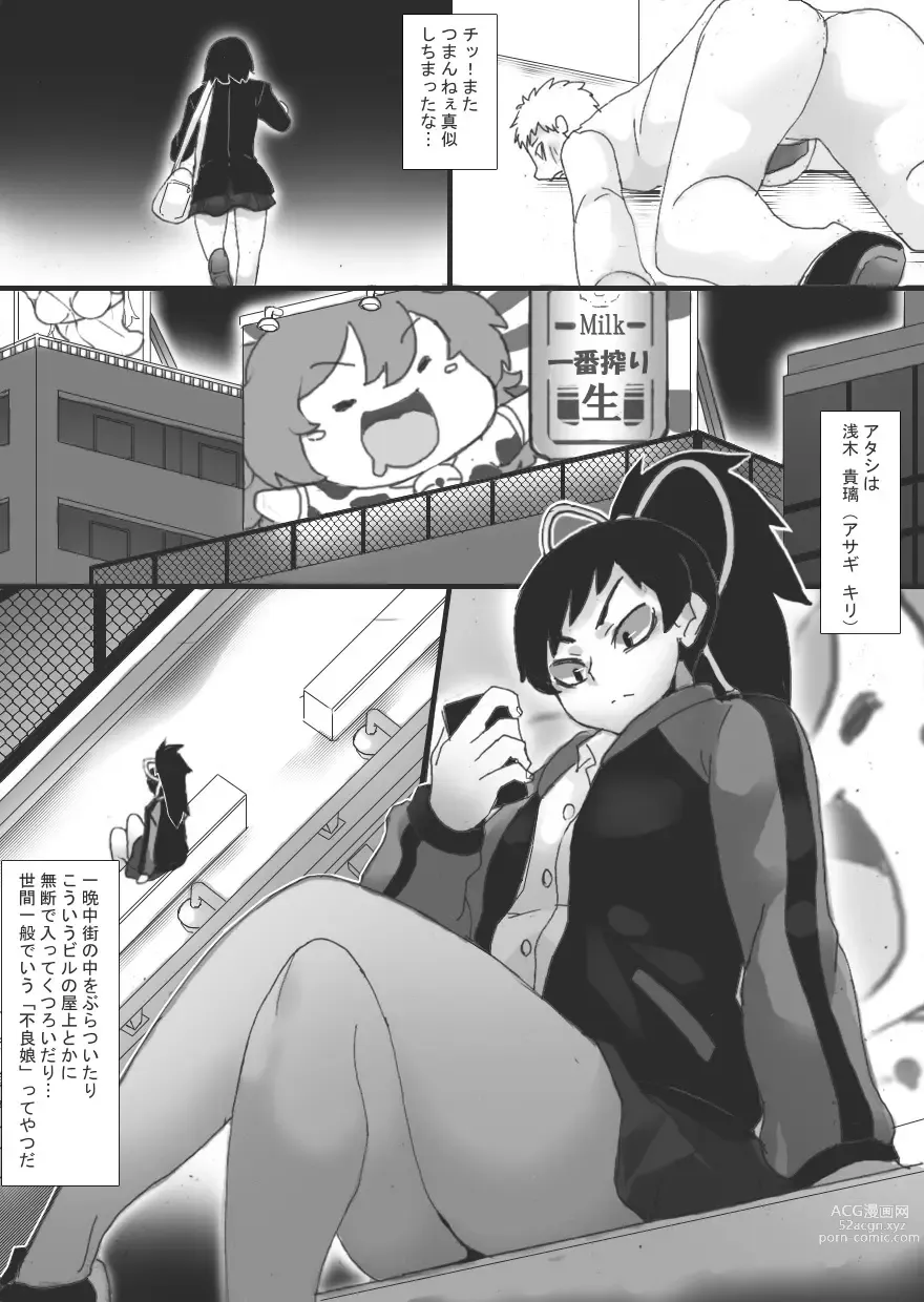 Page 8 of doujinshi Kuma ni Chikubi o Chokyo Sarete