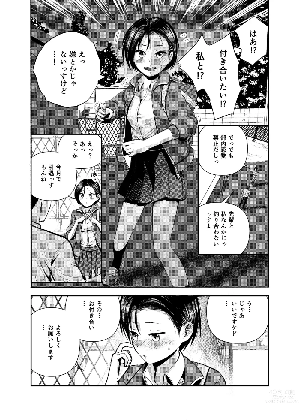 Page 4 of doujinshi Volley-bu no Kouhai