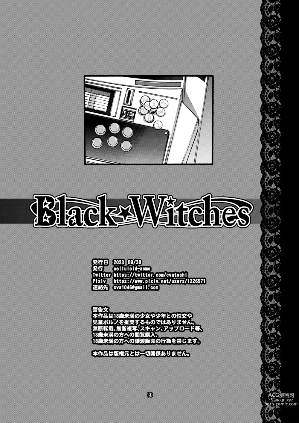 Page 29 of doujinshi Black Witches 9