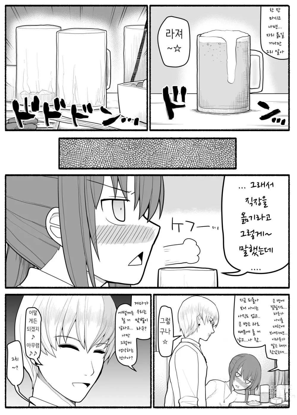Page 6 of doujinshi Hitozuma to Yarichin Otoko to Dousoukai