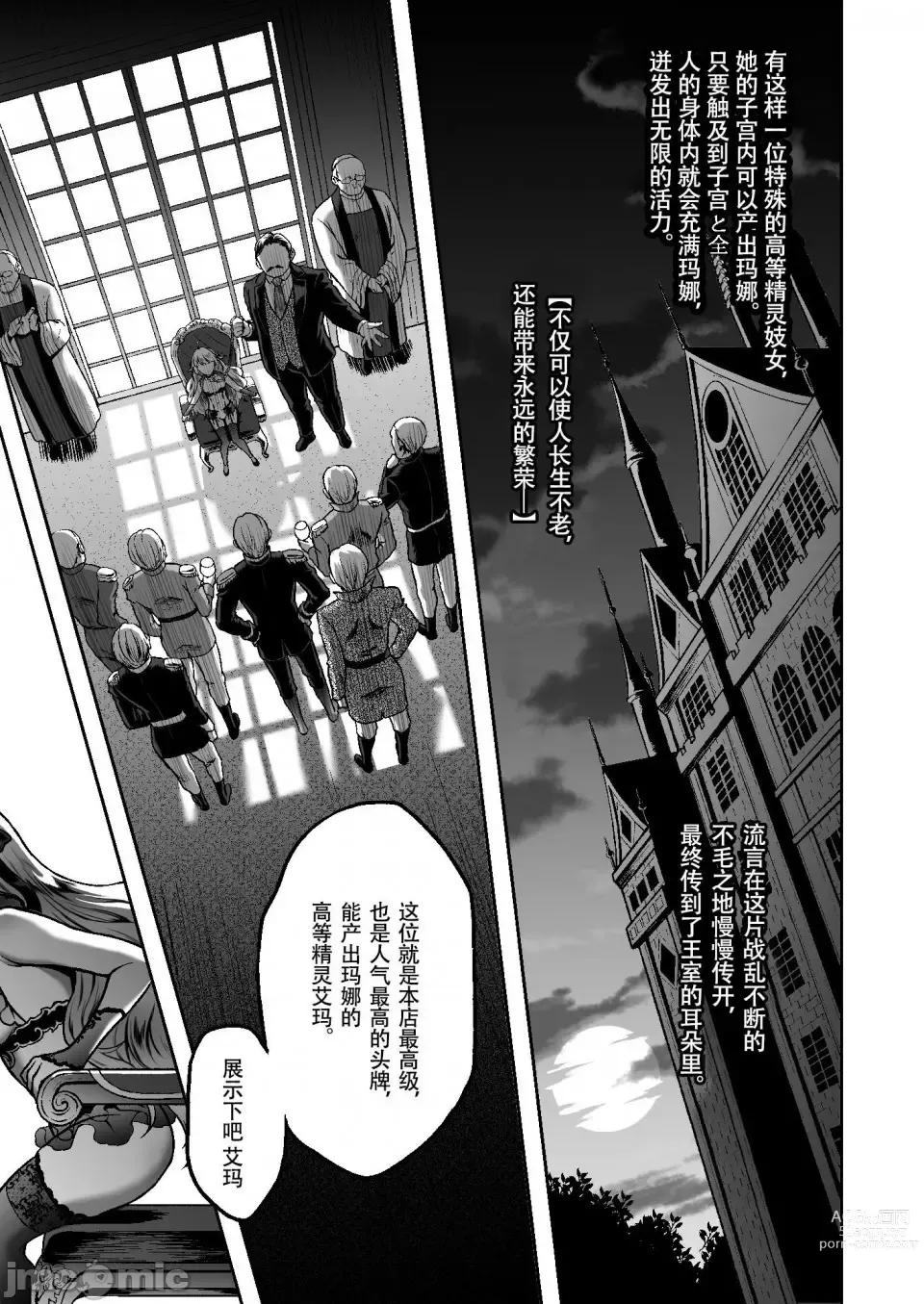 Page 172 of manga 黄昏の娼エルフ