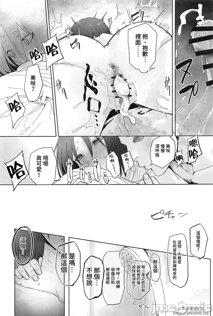 Page 22 of doujinshi Misaki to Matane