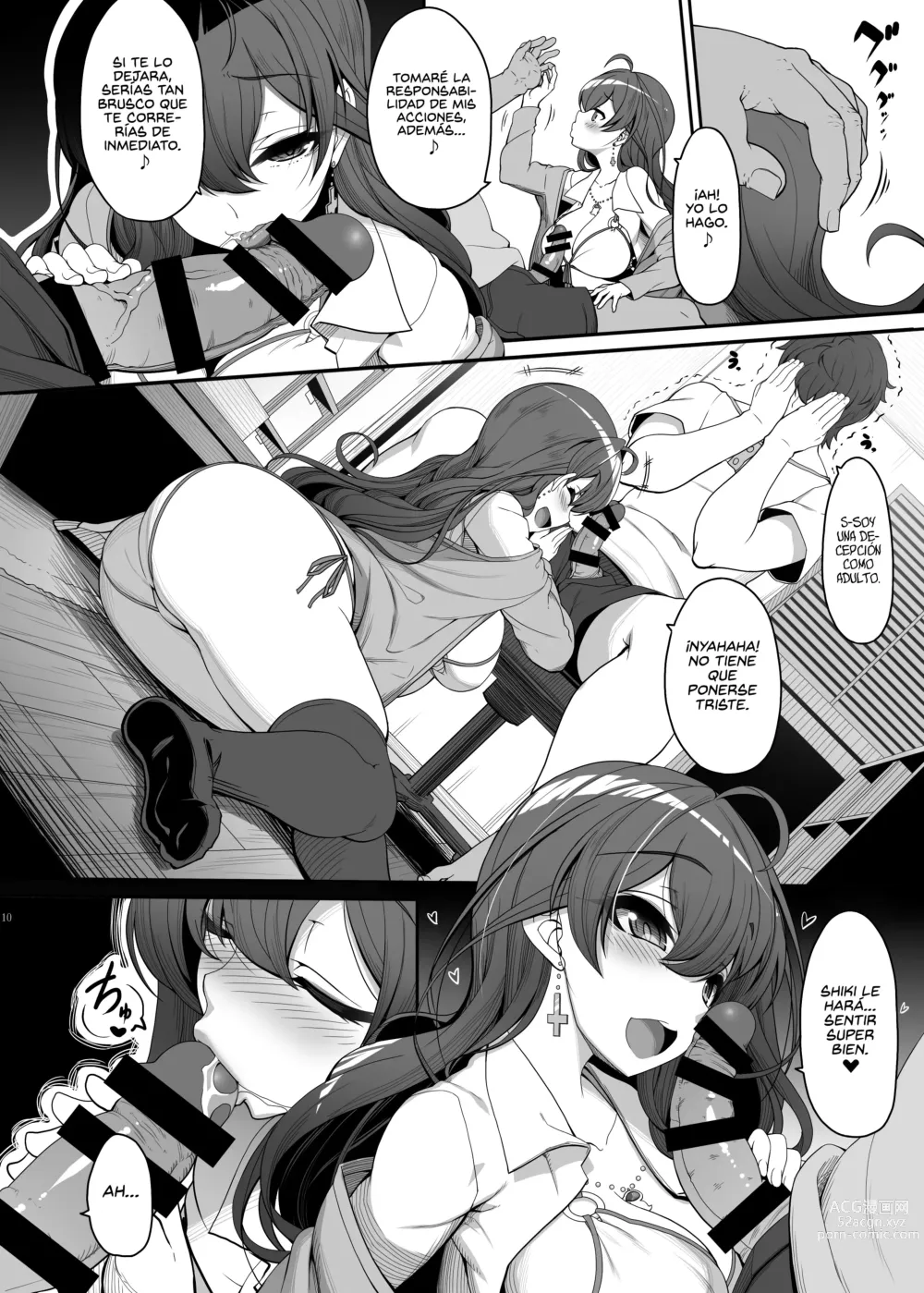 Page 10 of doujinshi La Lasciva Consulta de Shiki-chan