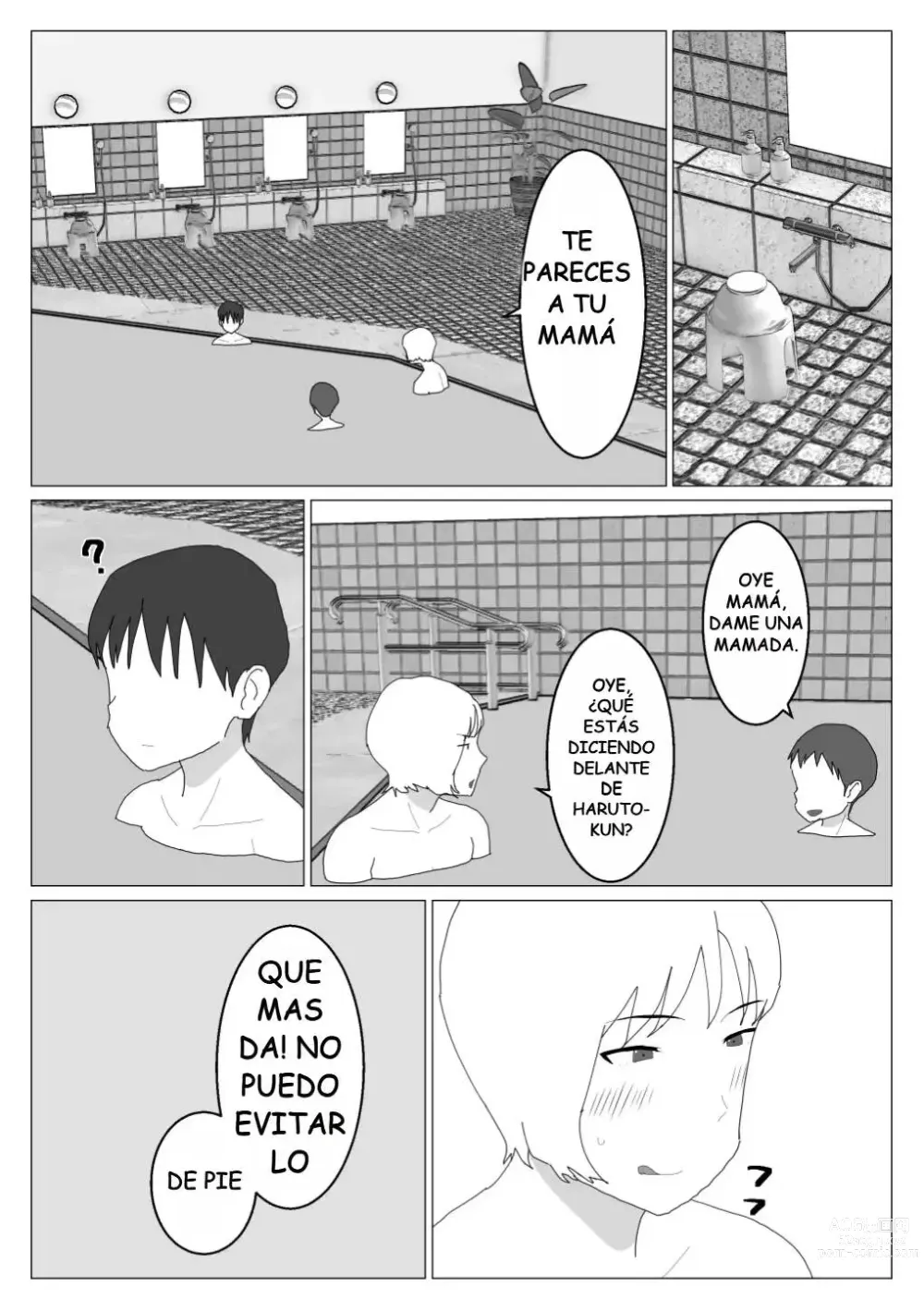 Page 14 of doujinshi Mamá y Los Baños Mixtos 2