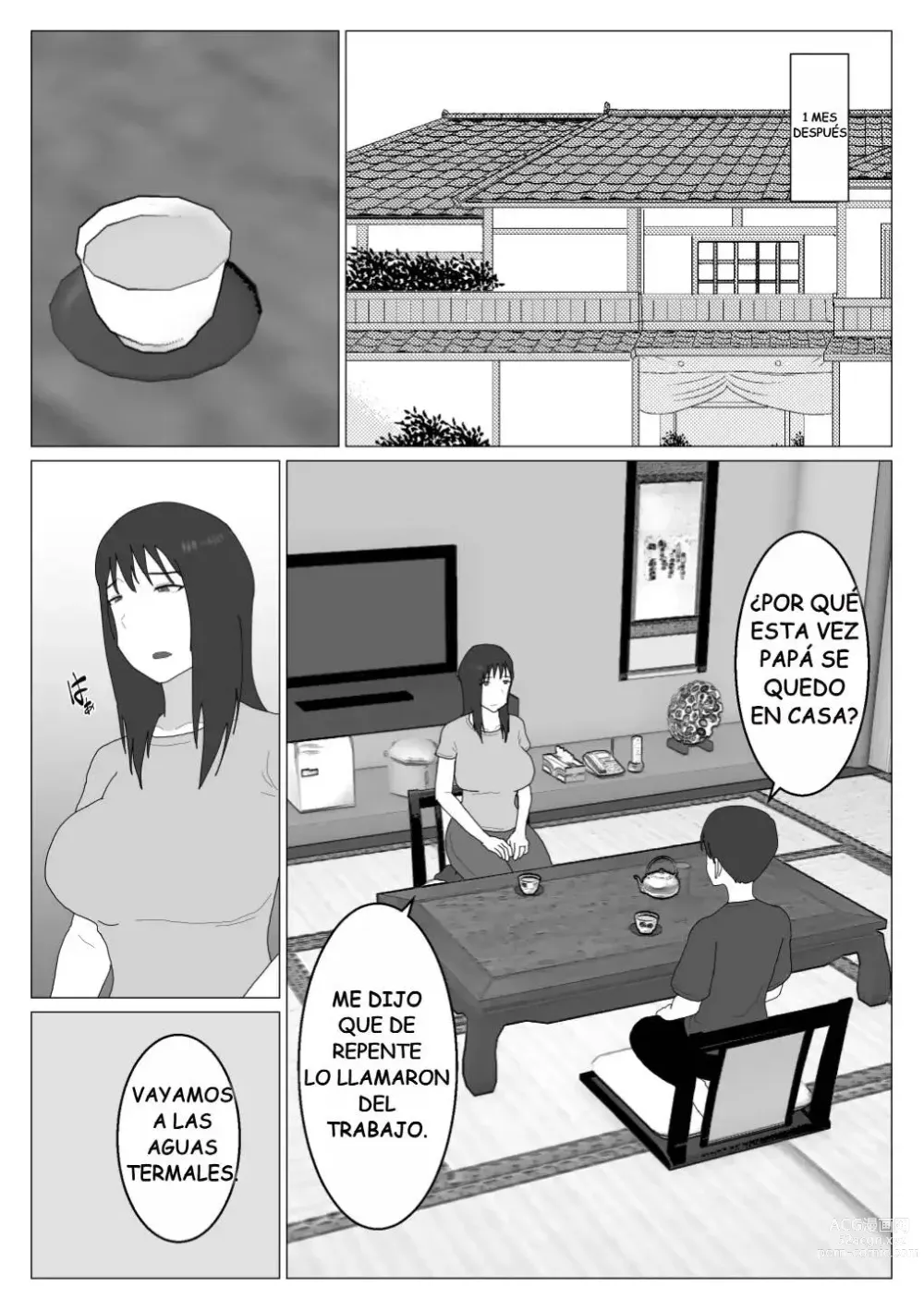 Page 4 of doujinshi Mamá y Los Baños Mixtos 2