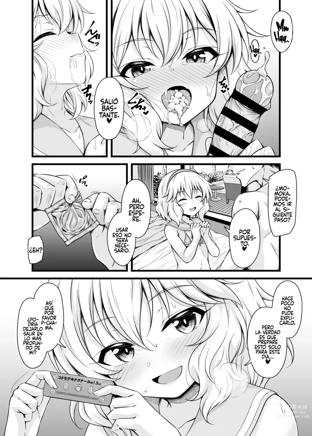 Page 15 of doujinshi Momoka to Futarikiri De Sugosu Ai No Private Island