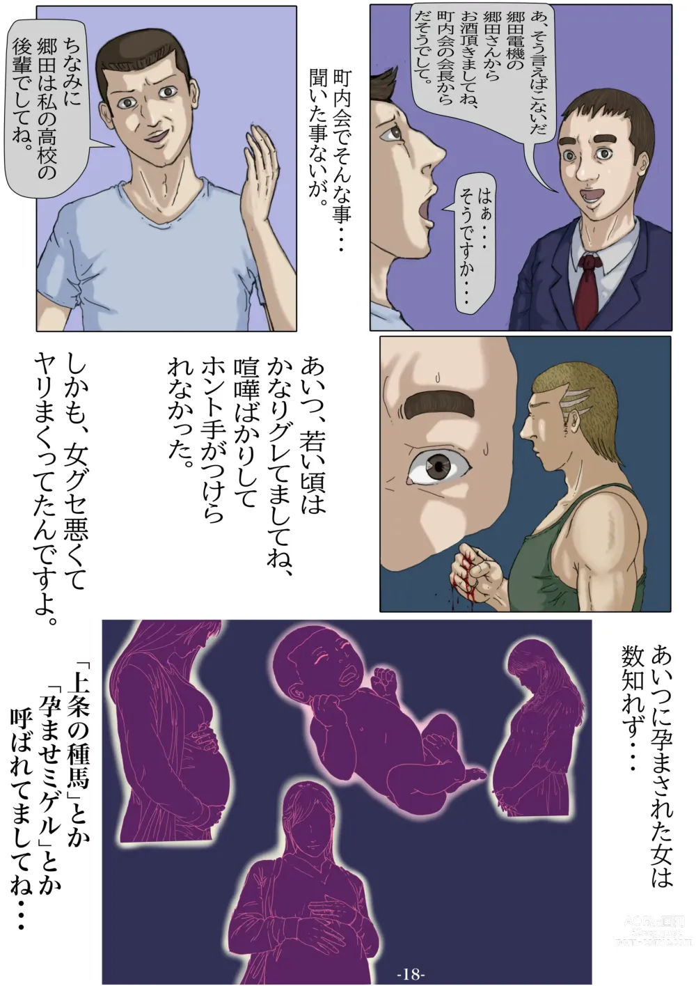 Page 19 of doujinshi Ninshinshitai mesu Haramasettai osu