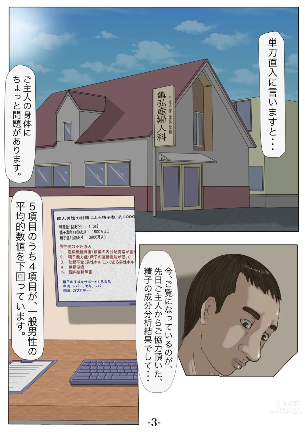 Page 4 of doujinshi Ninshinshitai mesu Haramasettai osu