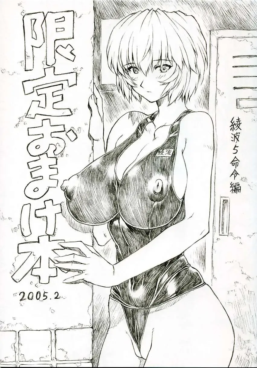 Page 1 of doujinshi Ayanami 5 Meirei-hen Gentei Omakehon 2005.2