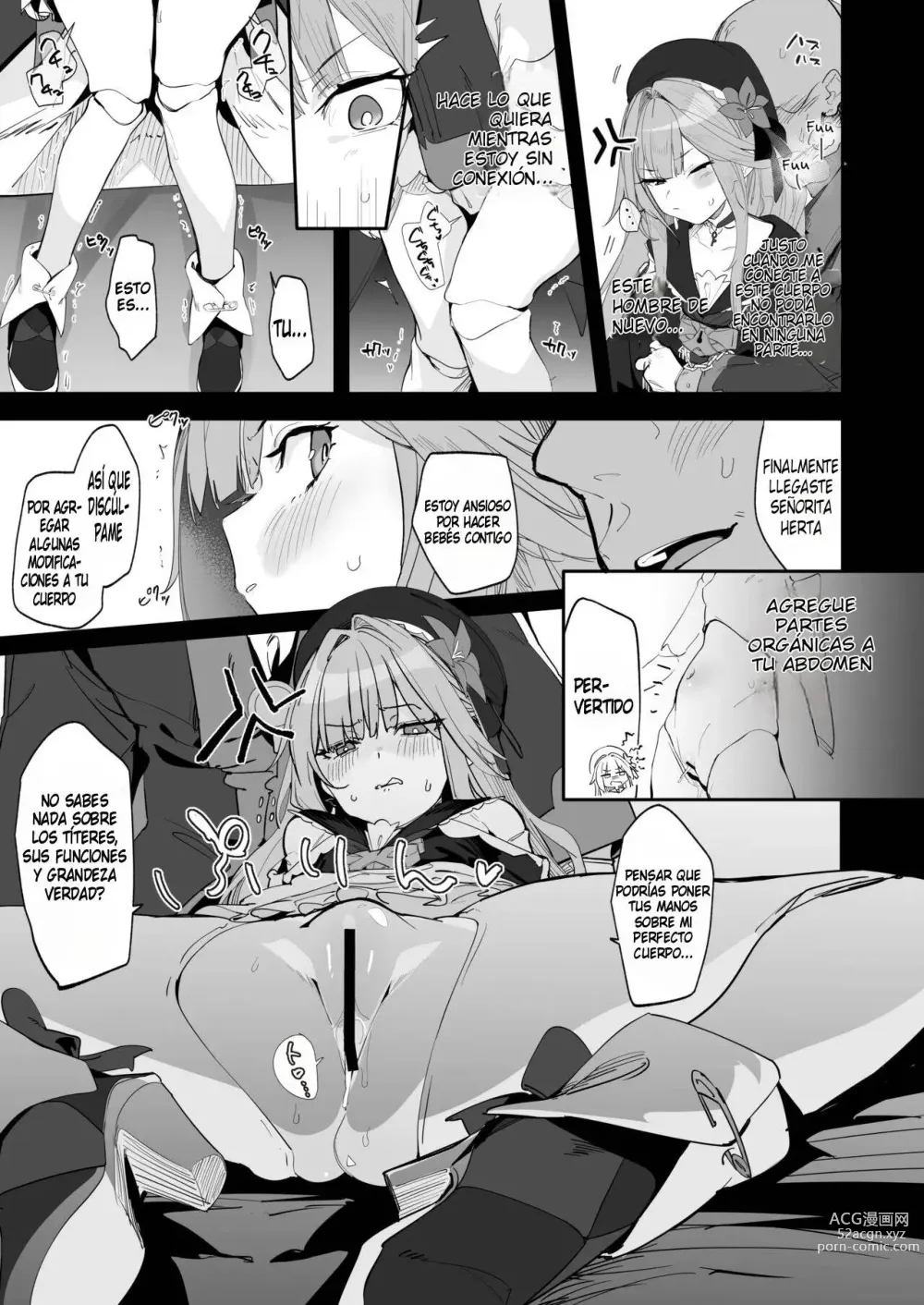 Page 2 of doujinshi The Story Where Madame Herta’s Perfection Goes POOF!