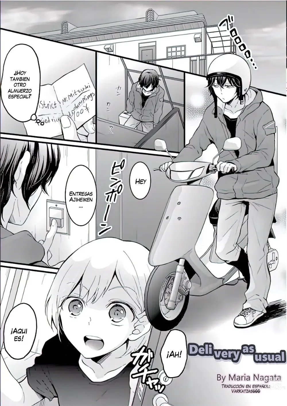 Page 1 of manga Delivery As Usual