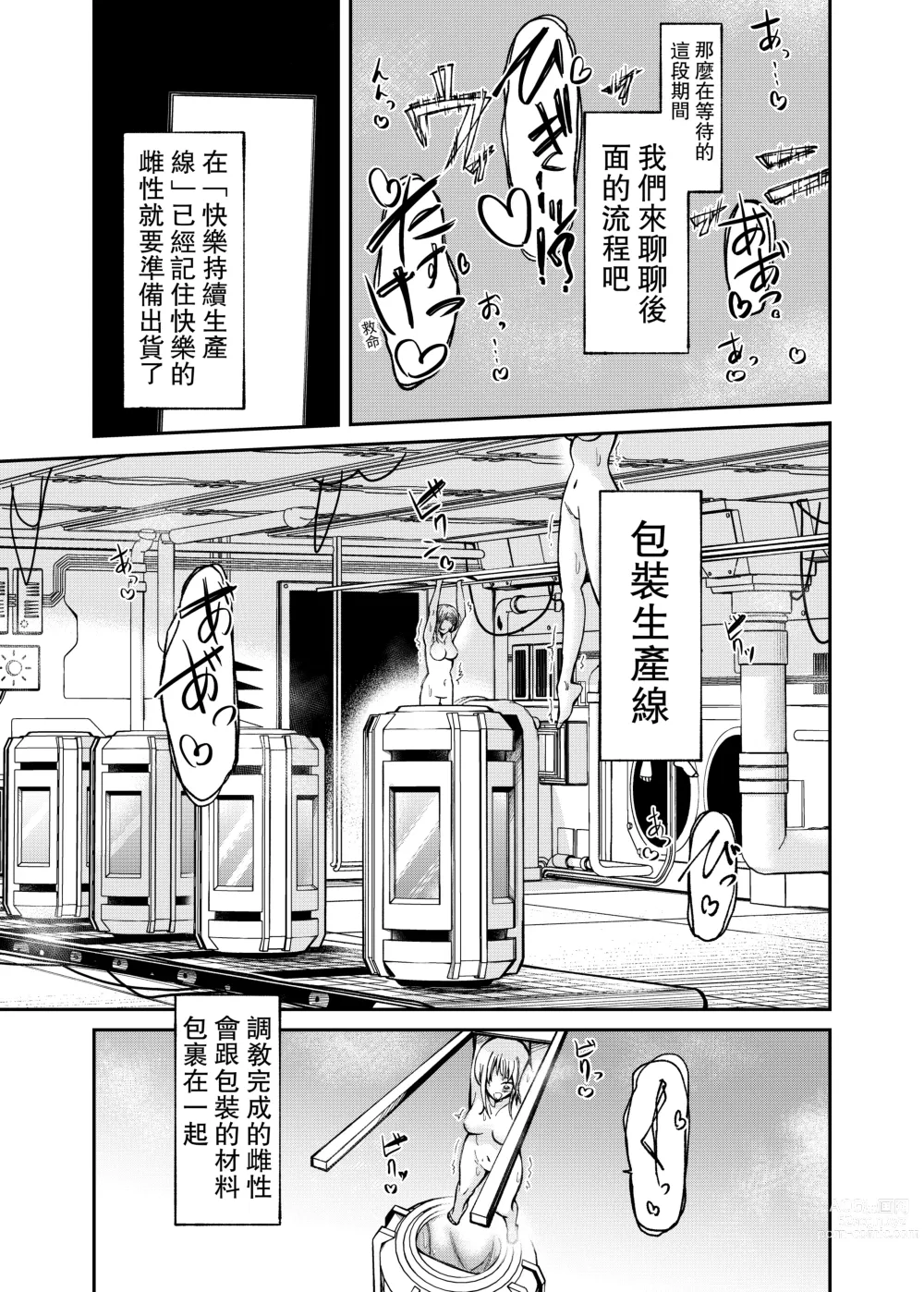 Page 14 of doujinshi 人權破壞工廠～快感被動體生產線～