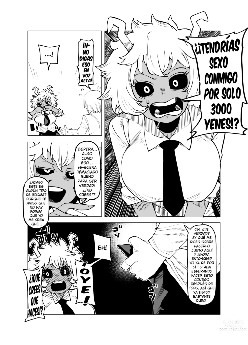 Page 3 of doujinshi Academia de Héroes & una Moralidad Invertida 5: ~Ashido Mina~