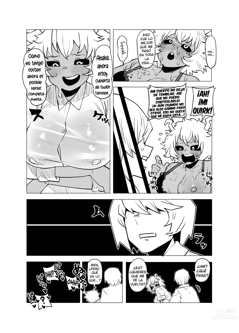 Page 10 of doujinshi Academia de Héroes & una Moralidad Invertida 5: ~Ashido Mina~