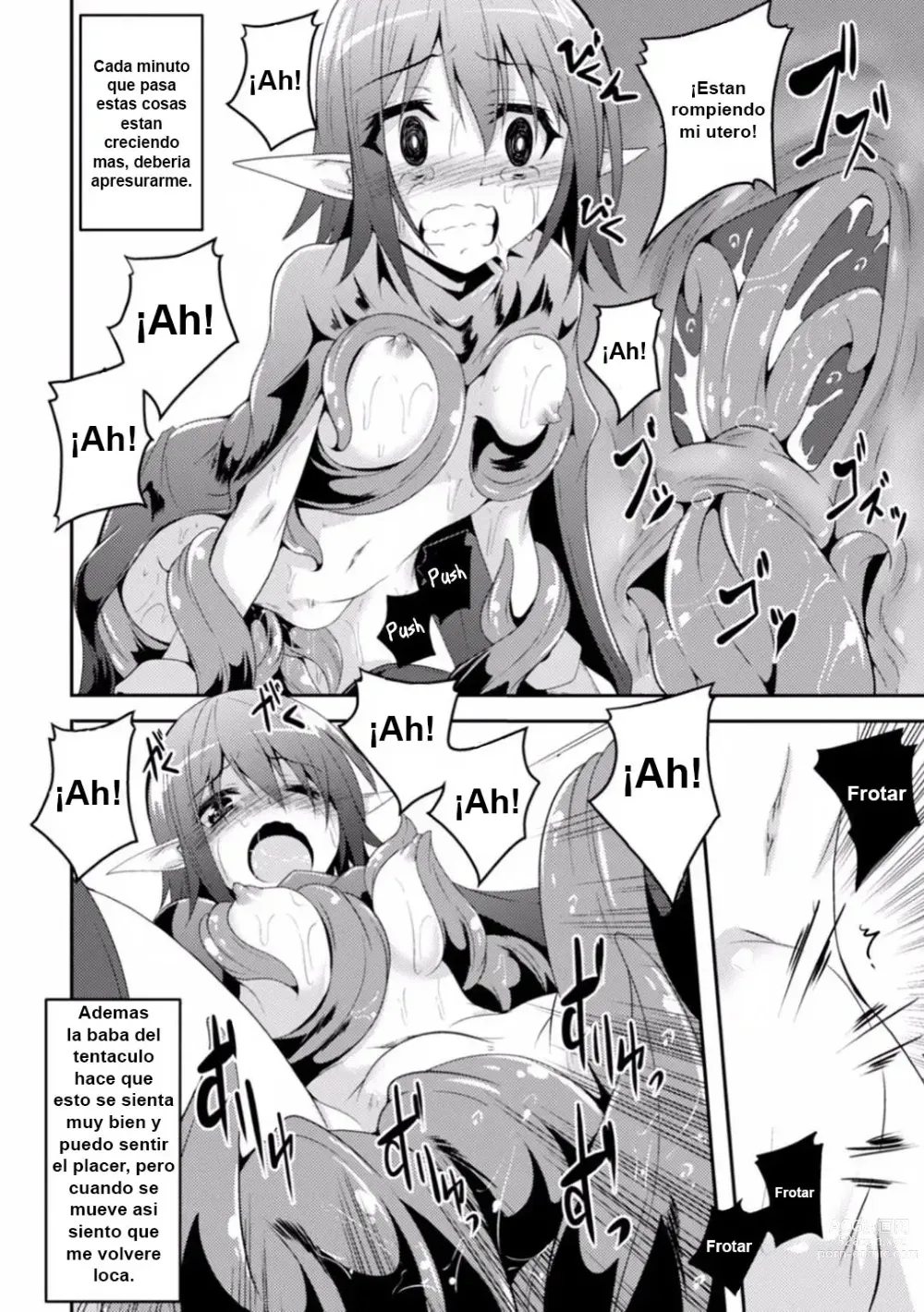 Page 12 of doujinshi Kisei Shokushu ni Ubawarete (decensored)