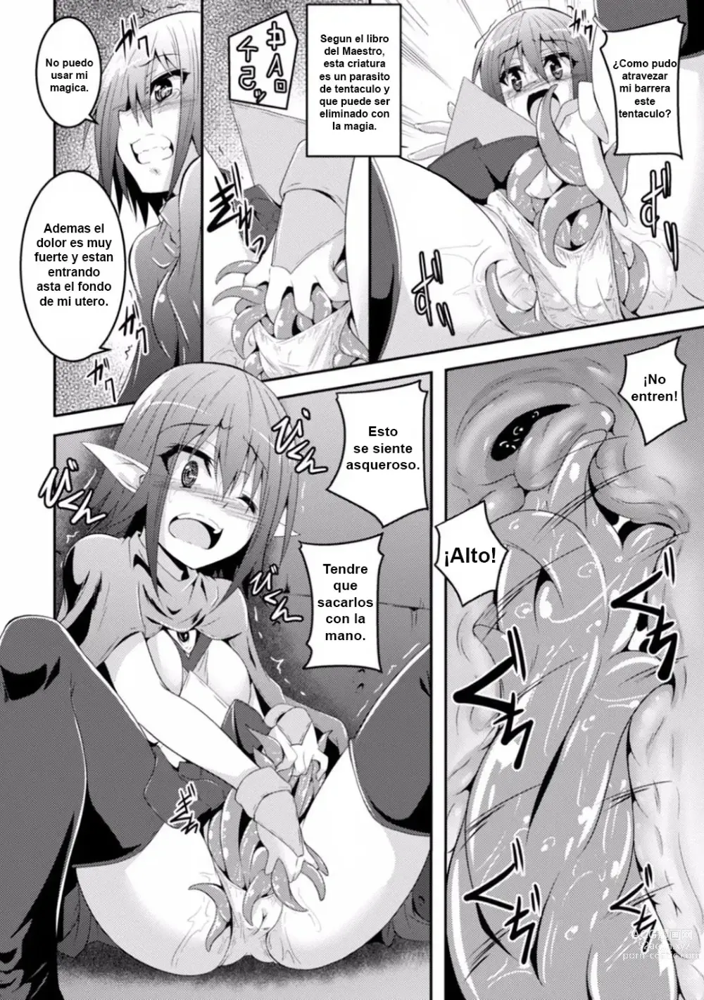 Page 8 of doujinshi Kisei Shokushu ni Ubawarete (decensored)