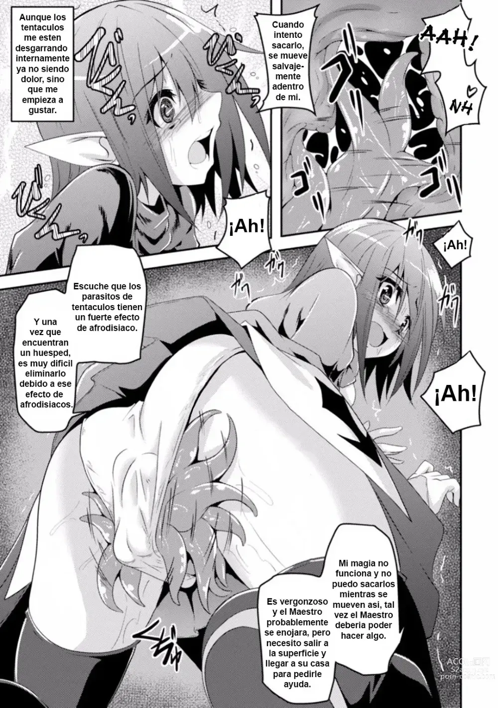 Page 9 of doujinshi Kisei Shokushu ni Ubawarete (decensored)