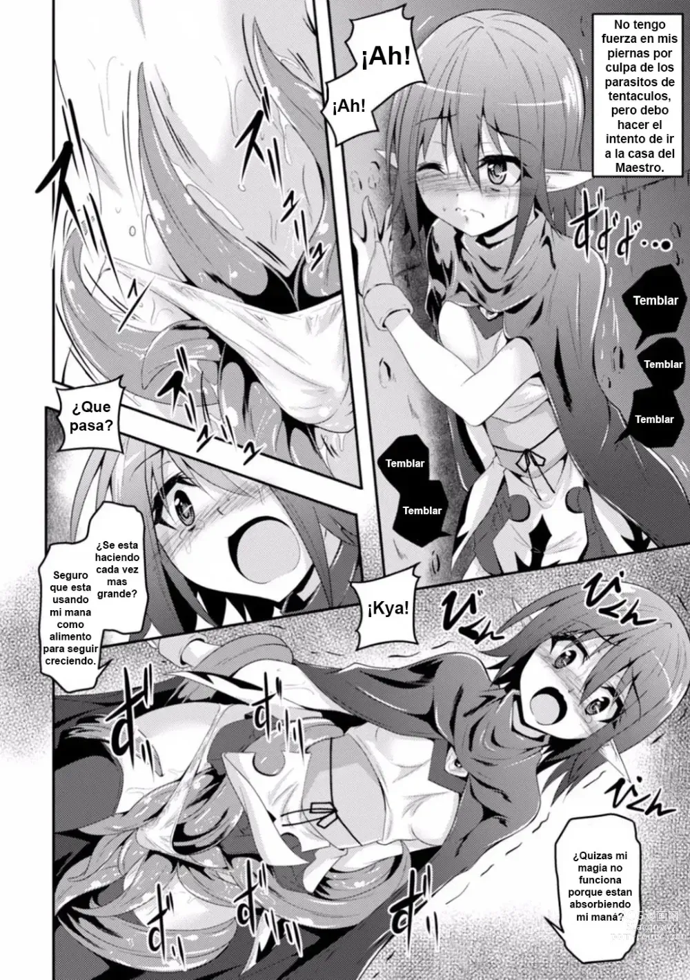 Page 10 of doujinshi Kisei Shokushu ni Ubawarete (decensored)