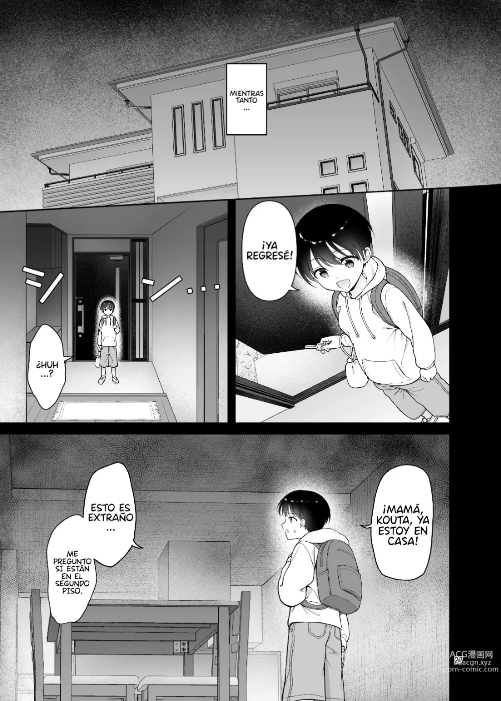 Page 26 of doujinshi Mi mamá sólo se vuelve pervertida delante de mi hermano.