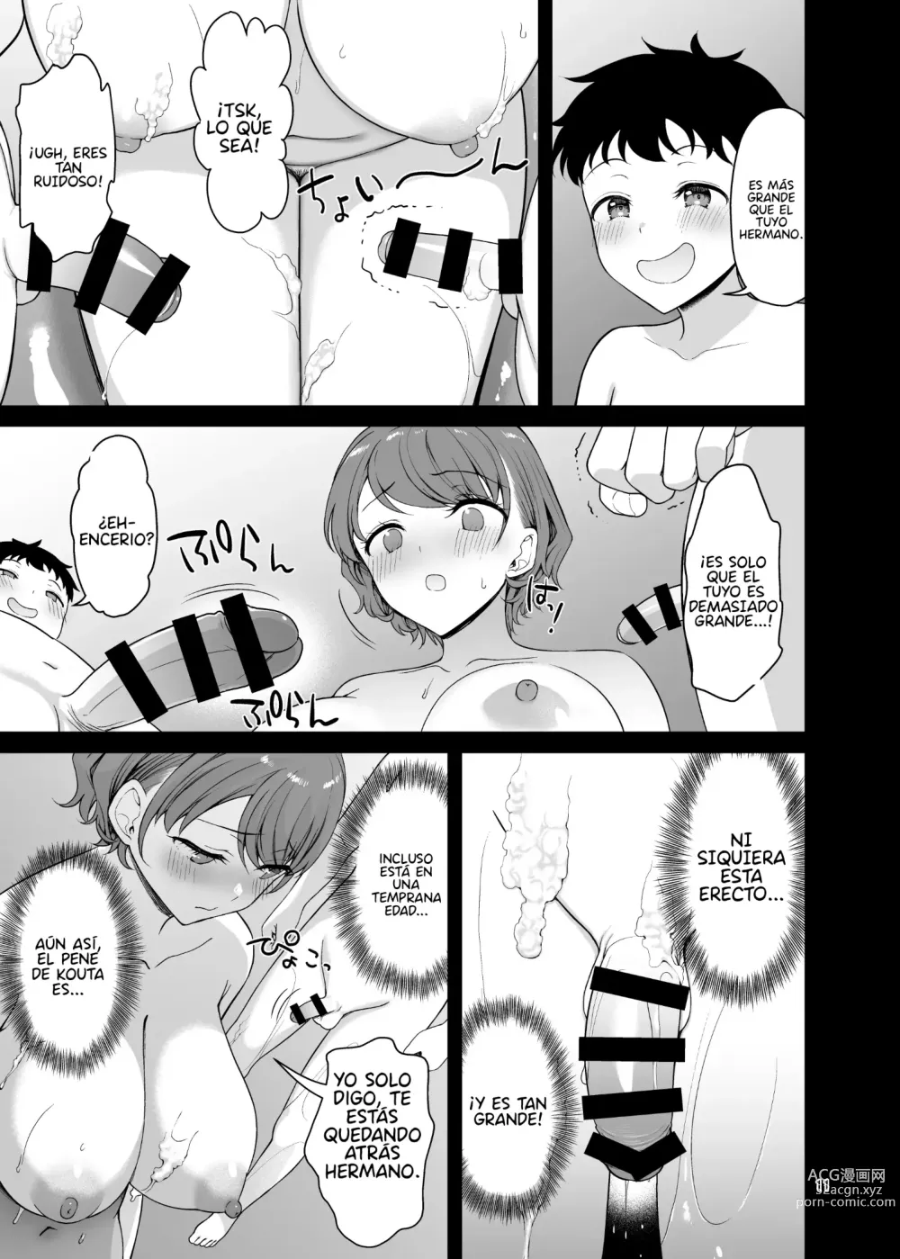 Page 10 of doujinshi Mi mamá sólo se vuelve pervertida delante de mi hermano.