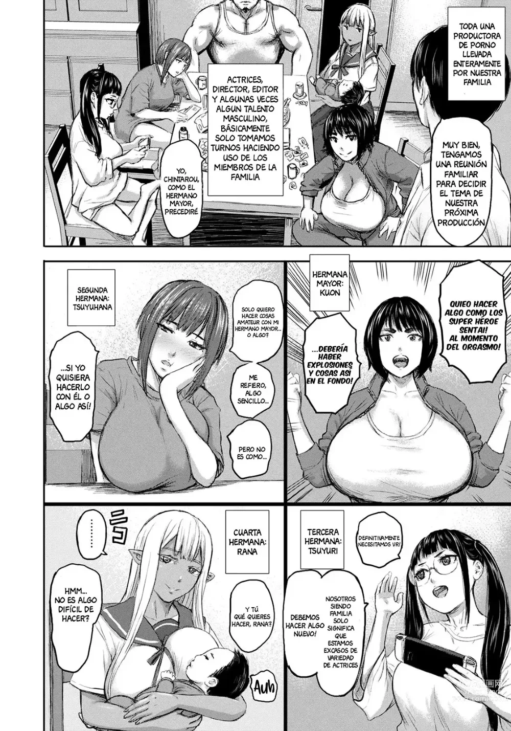 Page 10 of manga AV Family 1
