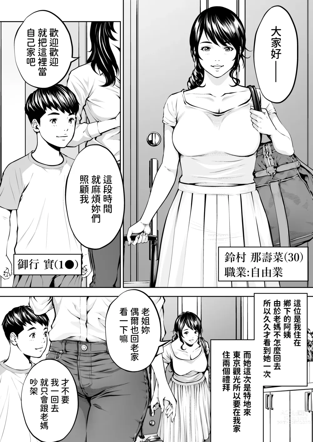 Page 3 of doujinshi Boku no Oba-san Kansatsu Kiroku 2