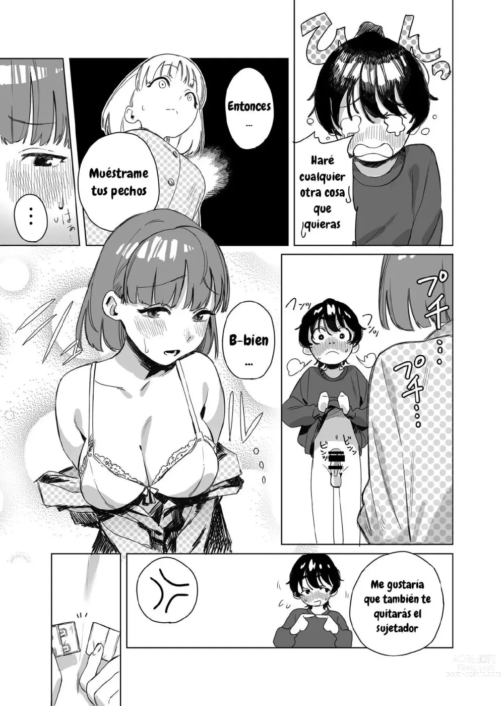 Page 7 of doujinshi Futanari ga Tomodachi ni Seishori shite morau Hanashi