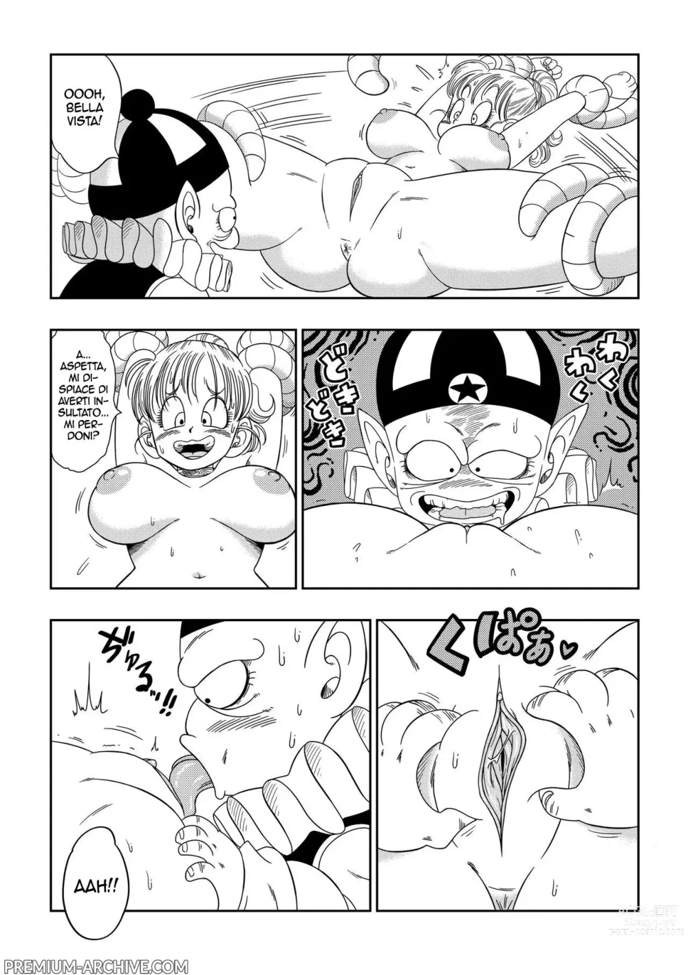 Page 6 of doujinshi Punizioni al Castello di Pilaf (decensored)