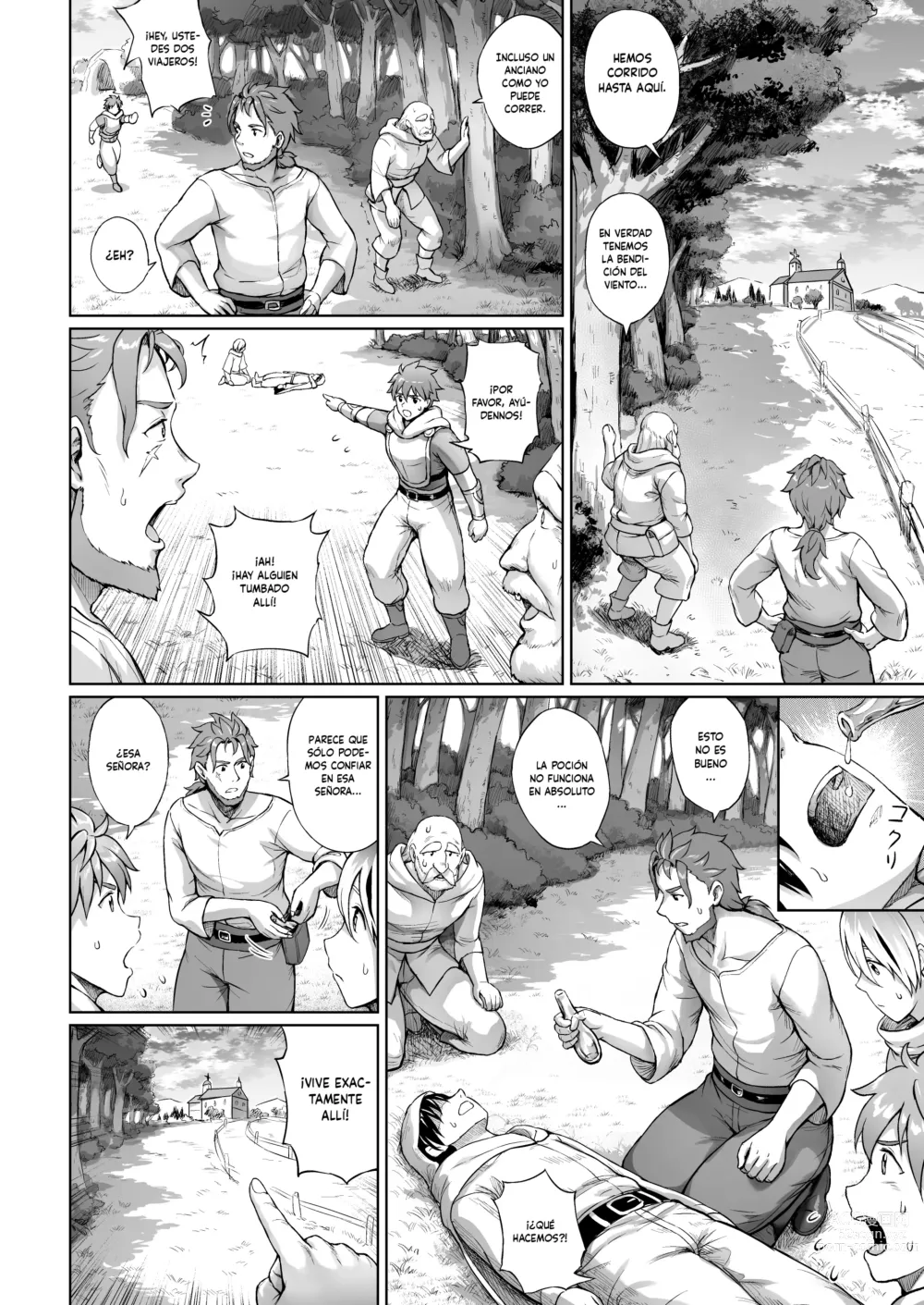 Page 18 of doujinshi Toaru Mura no Jihi no Hana (decensored)