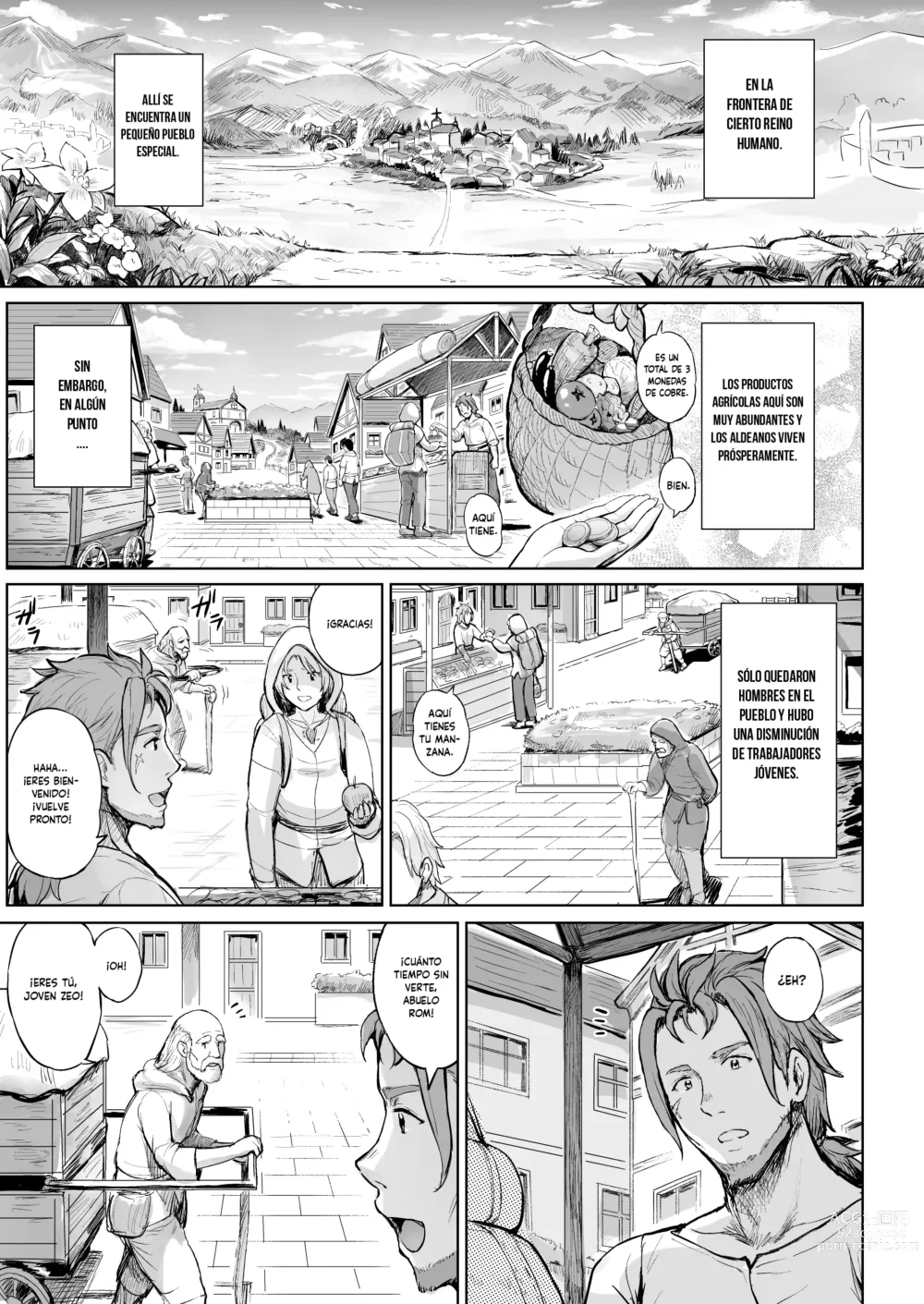 Page 7 of doujinshi Toaru Mura no Jihi no Hana (decensored)
