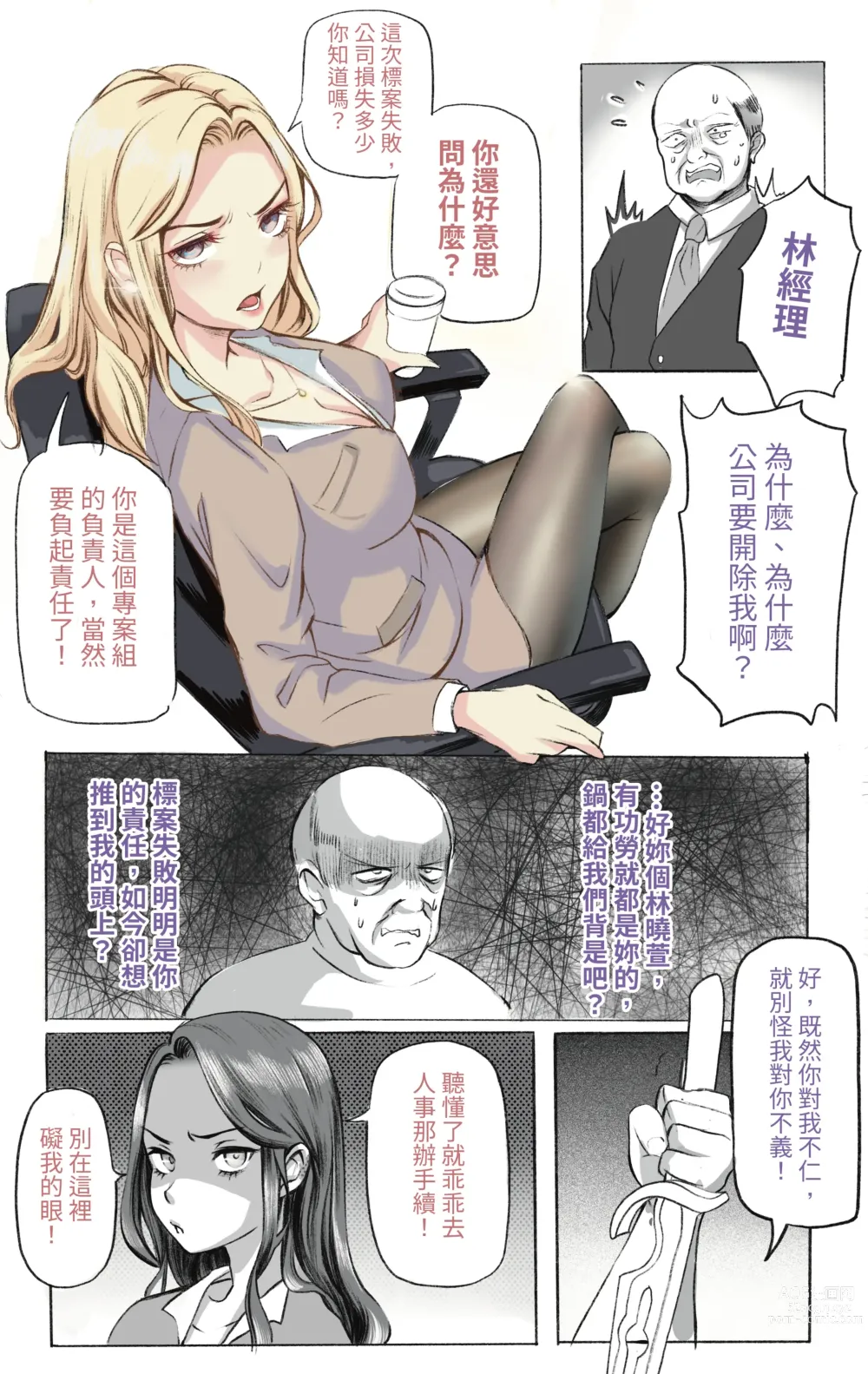 Page 1 of doujinshi 主管的秘密