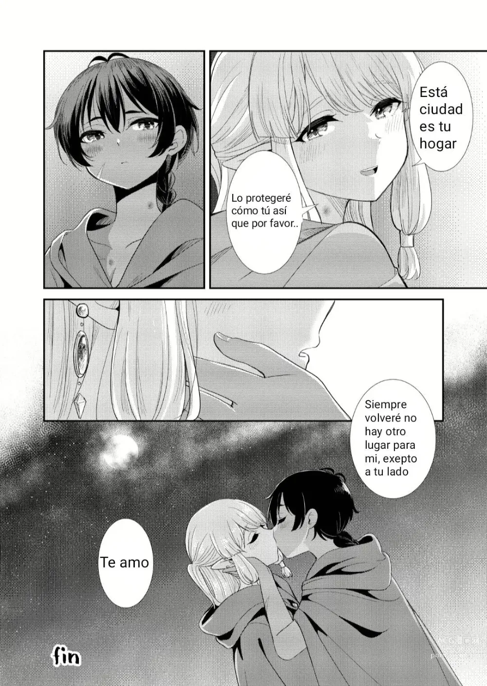 Page 23 of doujinshi Tsuki Akari no Yoru ni